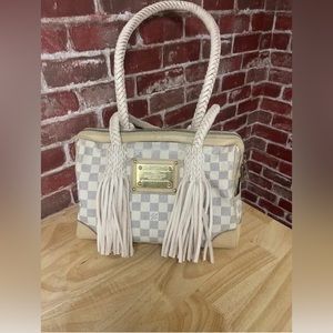Louis Vuitton Vintage Boho Berkley Bag Damier Azur